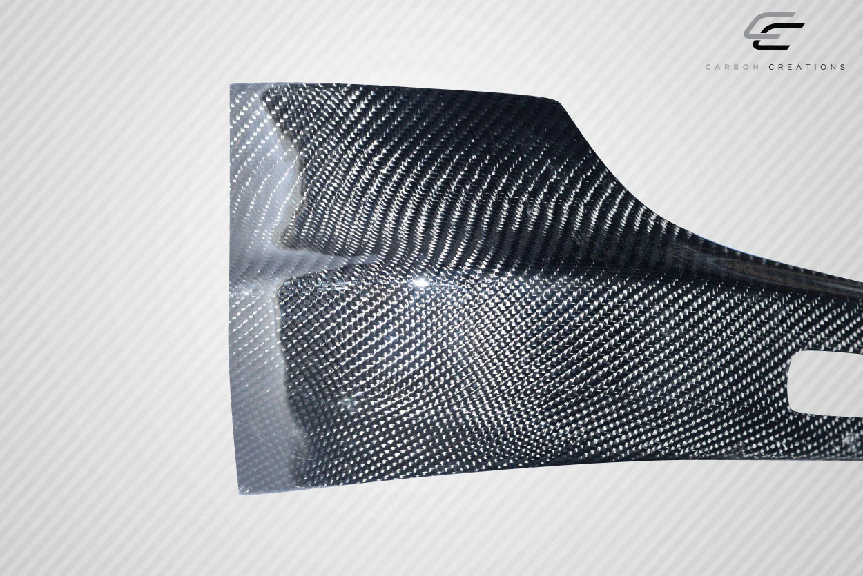 Tesla Model 3 Carbon Creations GT Concept Front Lip Spoiler, 1 Piece, Carbon Fiber, 2017-2023 - Image 7