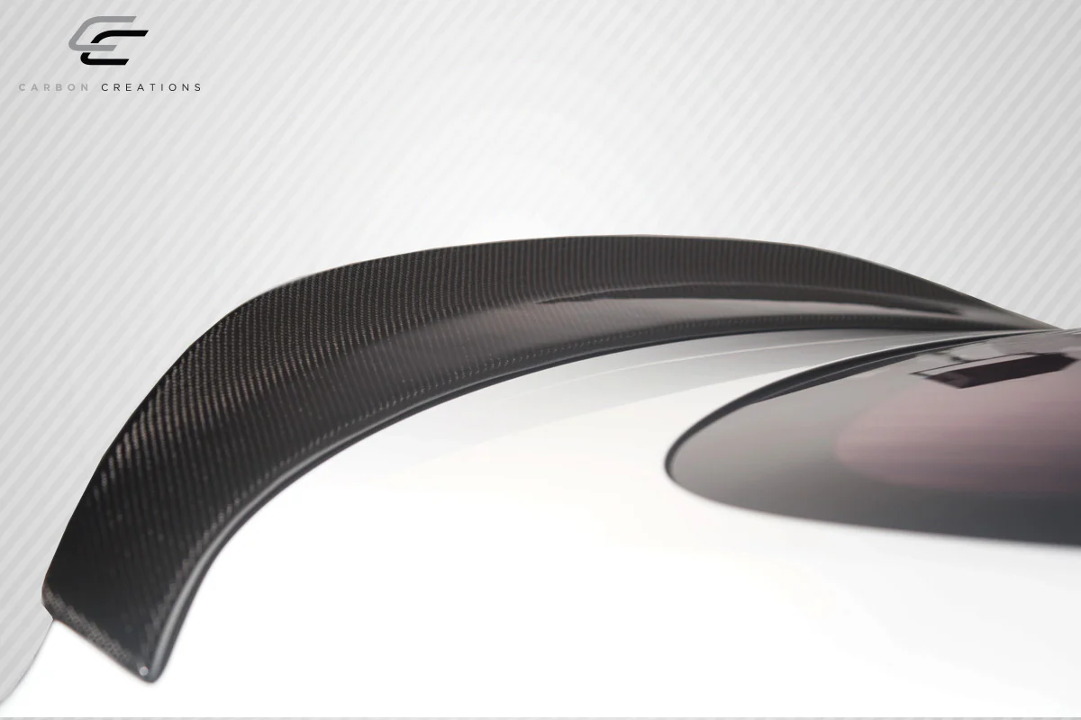 Tesla Model 3 Carbon Creations GT Concept Rear Wing Spoiler, 1 Piece, Carbon Fiber, 2017-2023 - Image 3