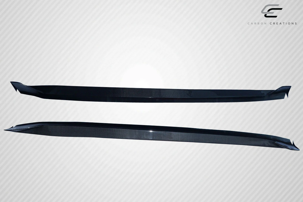 Tesla Model 3 Carbon Creations GT Concept Side Skirt Rocker Panels, 2 Piece, Carbon Fiber, 2017-2022 - Image 4