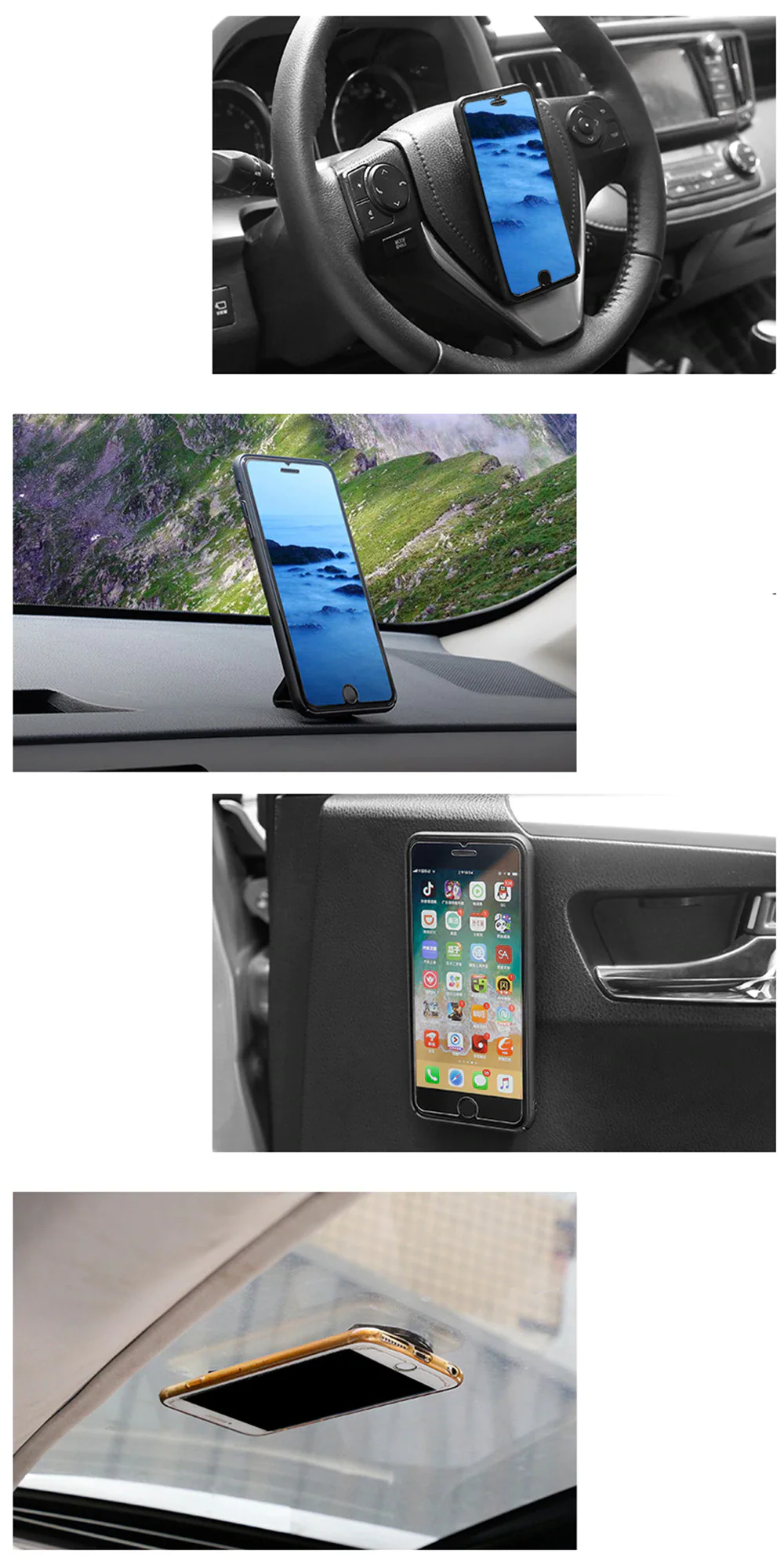Cell Phone Holder Rubber Sticky Gel Pads - Image 4