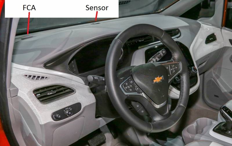 Chevy Bolt EV Dash Cover Mat, Carpet, 2017-2021 - Image 3