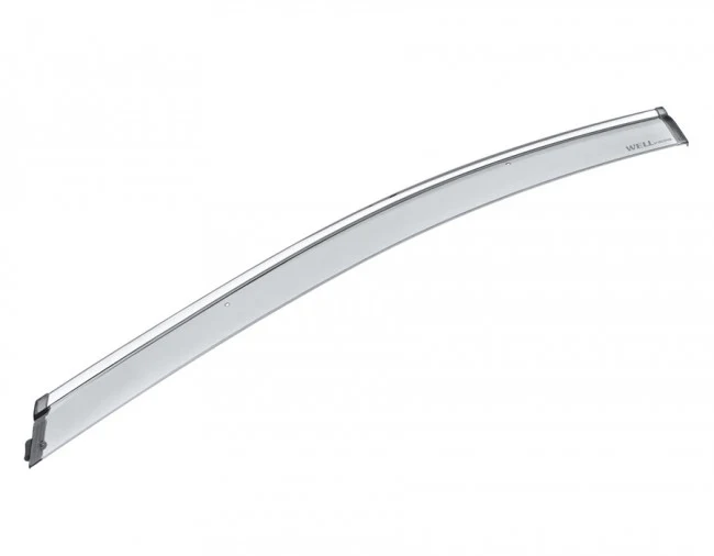 Chevy Bolt EV Side Window Deflectors W/ Chrome Trim, 2017-2023 - Image 5