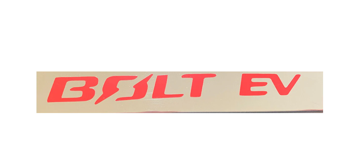 Chevy Bolt EV Stainless Steel License Plate Frame with Logo, 2017-2022 - Image 3