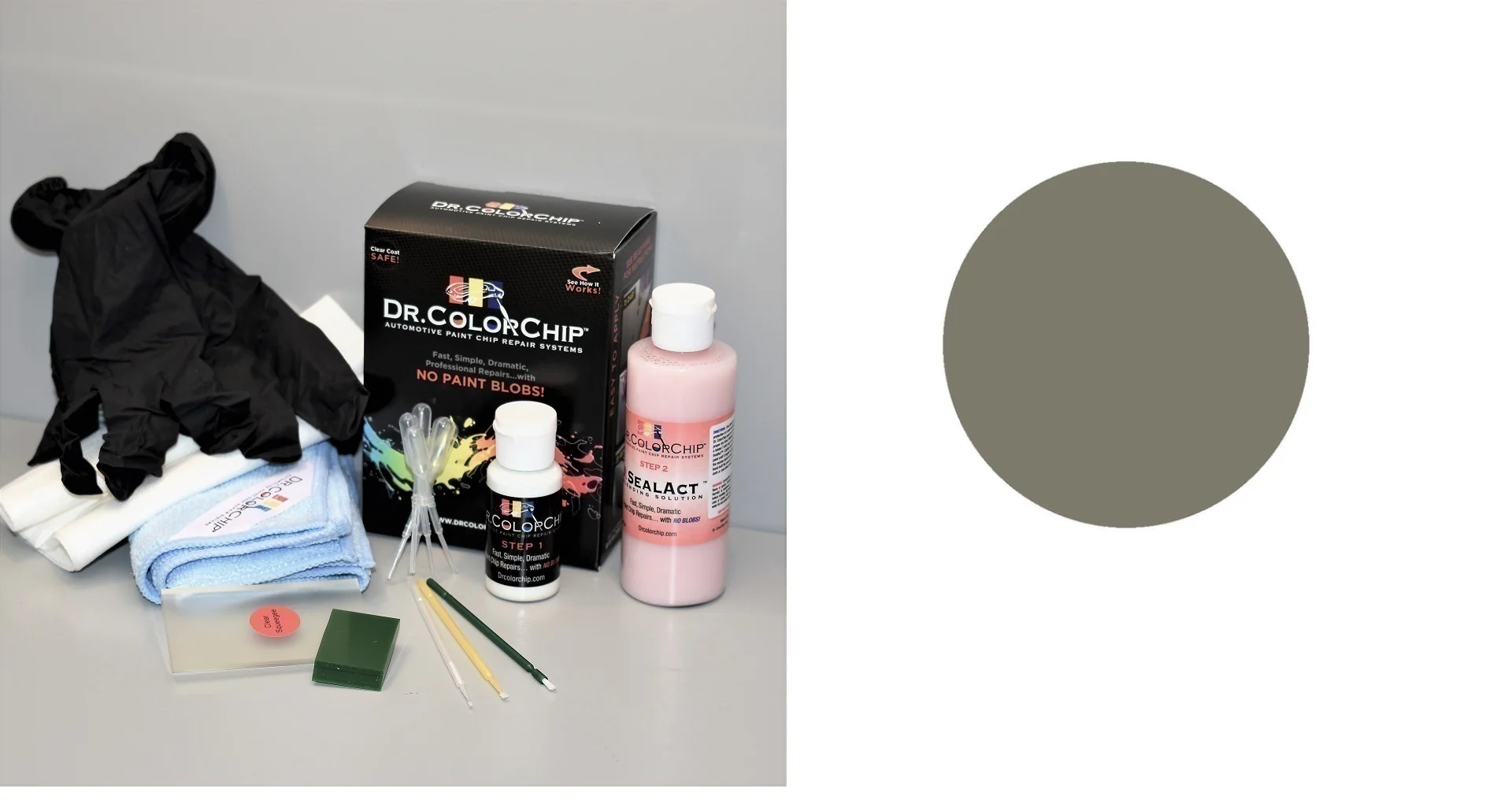 Jaguar I-Pace Exterior Touch Up Paint Kit, Dr Color Chip, Squirt 'n Squeegee PLUS, 2019-2021 - Image 11