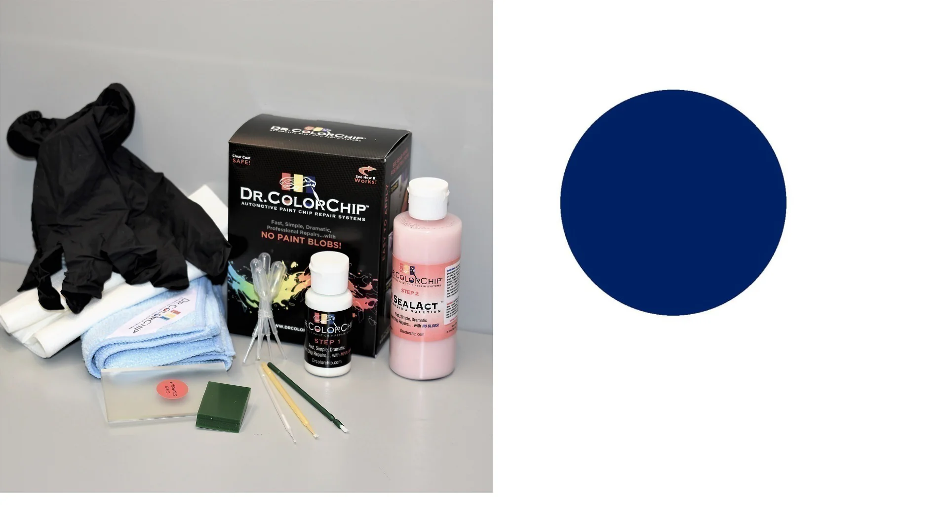 Jaguar I-Pace Exterior Touch Up Paint Kit, Dr Color Chip, Squirt 'n Squeegee PLUS, 2019-2021 - Image 13