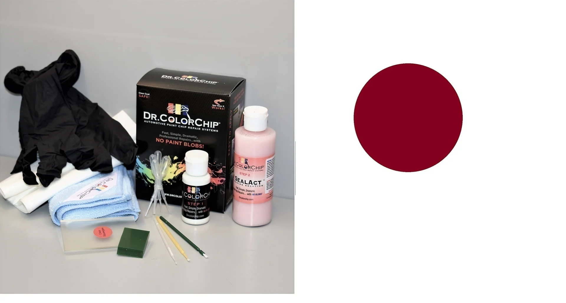 Jaguar I-Pace Exterior Touch Up Paint Kit, Dr Color Chip, Squirt 'n Squeegee PLUS, 2019-2021 - Image 19