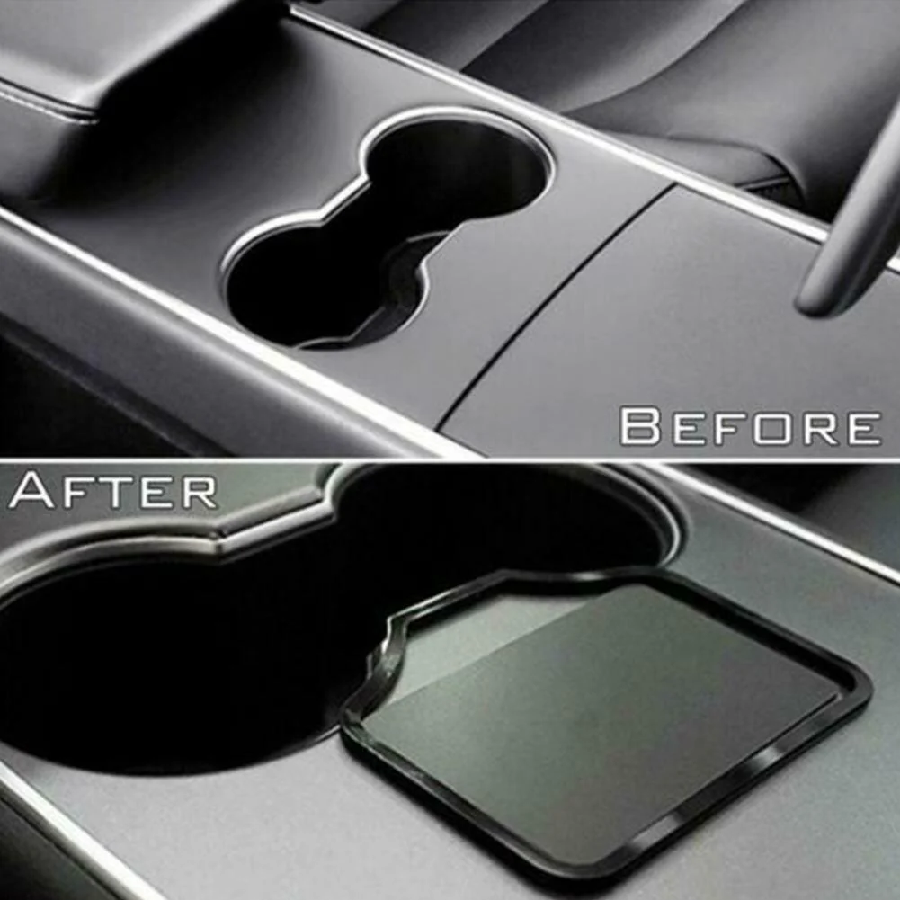Tesla Model 3, Y, Car Engine Start Card Key Position Frame Console Holder, 2017-2026 - Image 9