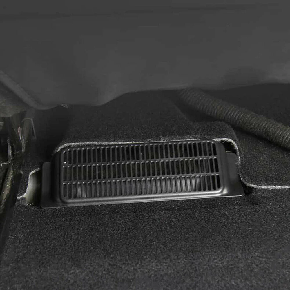 Tesla Model 3 Rear Floor Air Duct Vent Outlet Grille Cover Kit, 2017-2023 - Image 4