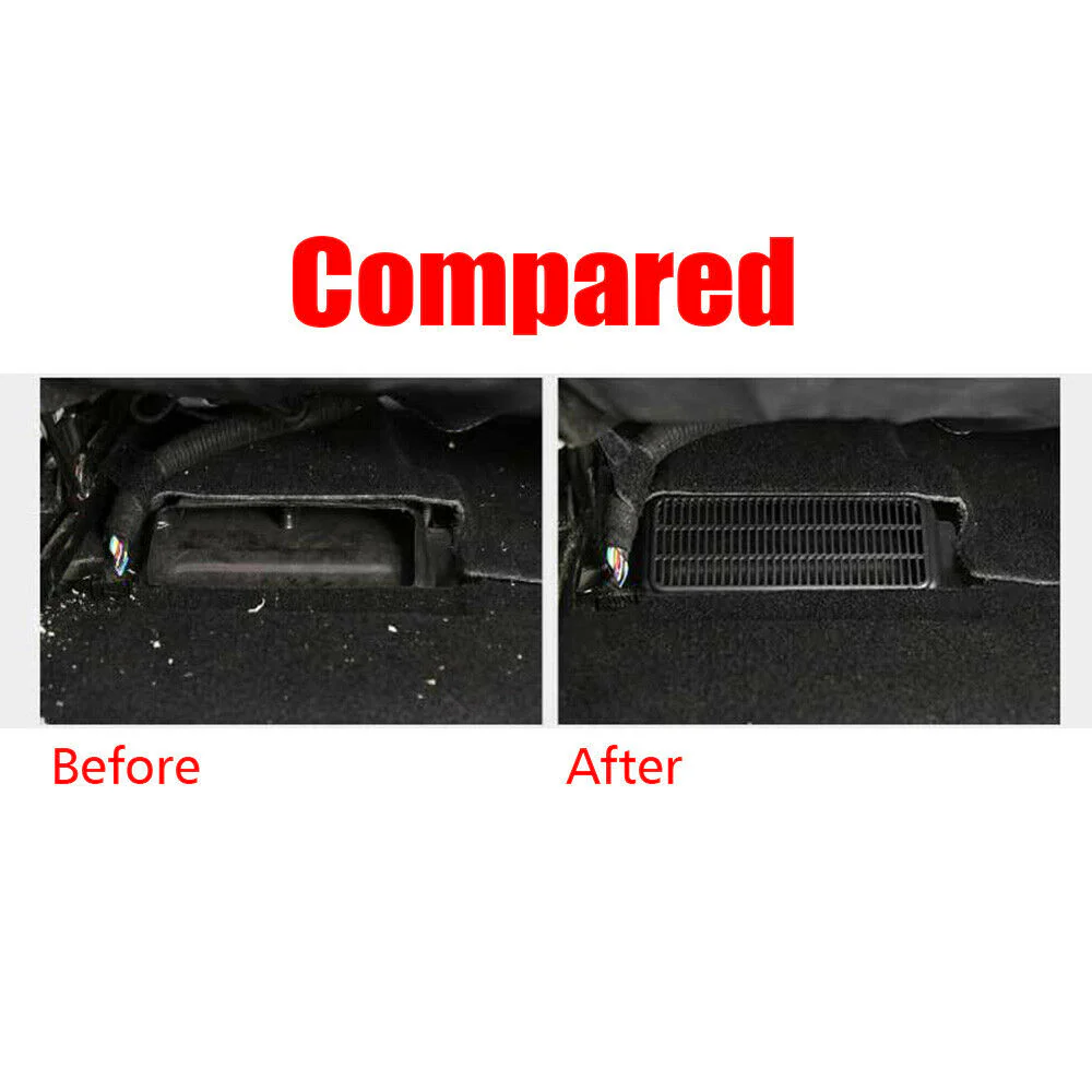 Tesla Model 3 Rear Floor Air Duct Vent Outlet Grille Cover Kit, 2017-2023 - Image 6
