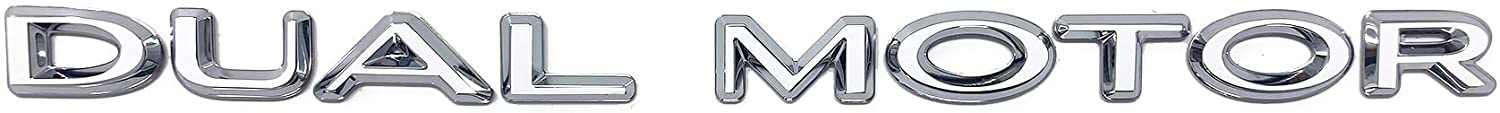 Tesla Model S, 3, X, Y Dual Motor Emblem Vinyl Decal Overlay Wrap Rear Trunk Emblem, Many Colors - Image 10