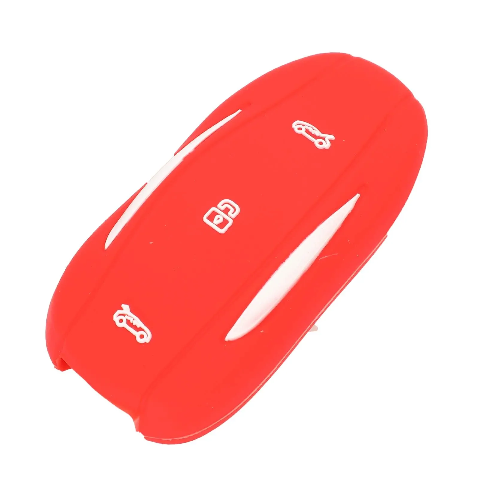 Tesla Model S, 3, Y Silicone Key Ring Fob Case Pocket, Many Colors - Image 4