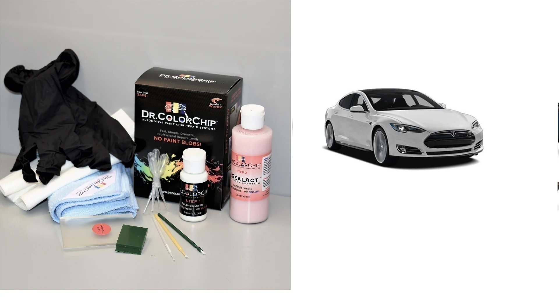 Tesla Model S Exterior Touch Up Paint Kit, Dr Color Chip, Squirt 'n Squeegee PLUS, 2012-2025 - Image 17