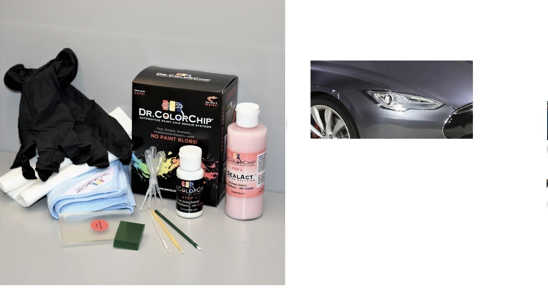 Tesla Model S Exterior Touch Up Paint Kit, Dr Color Chip, Squirt 'n Squeegee PLUS, 2012-2025 - Image 18