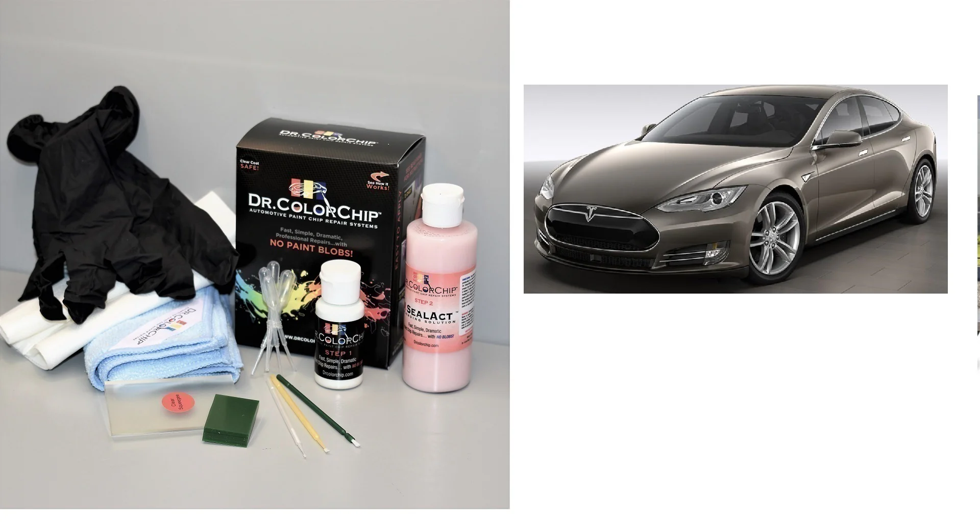 Tesla Model S Exterior Touch Up Paint Kit, Dr Color Chip, Squirt 'n Squeegee PLUS, 2012-2025 - Image 29