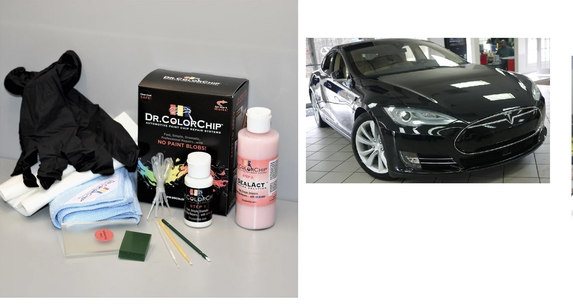 Tesla Model S Exterior Touch Up Paint Kit, Dr Color Chip, Squirt 'n Squeegee PLUS, 2012-2025 - Image 30