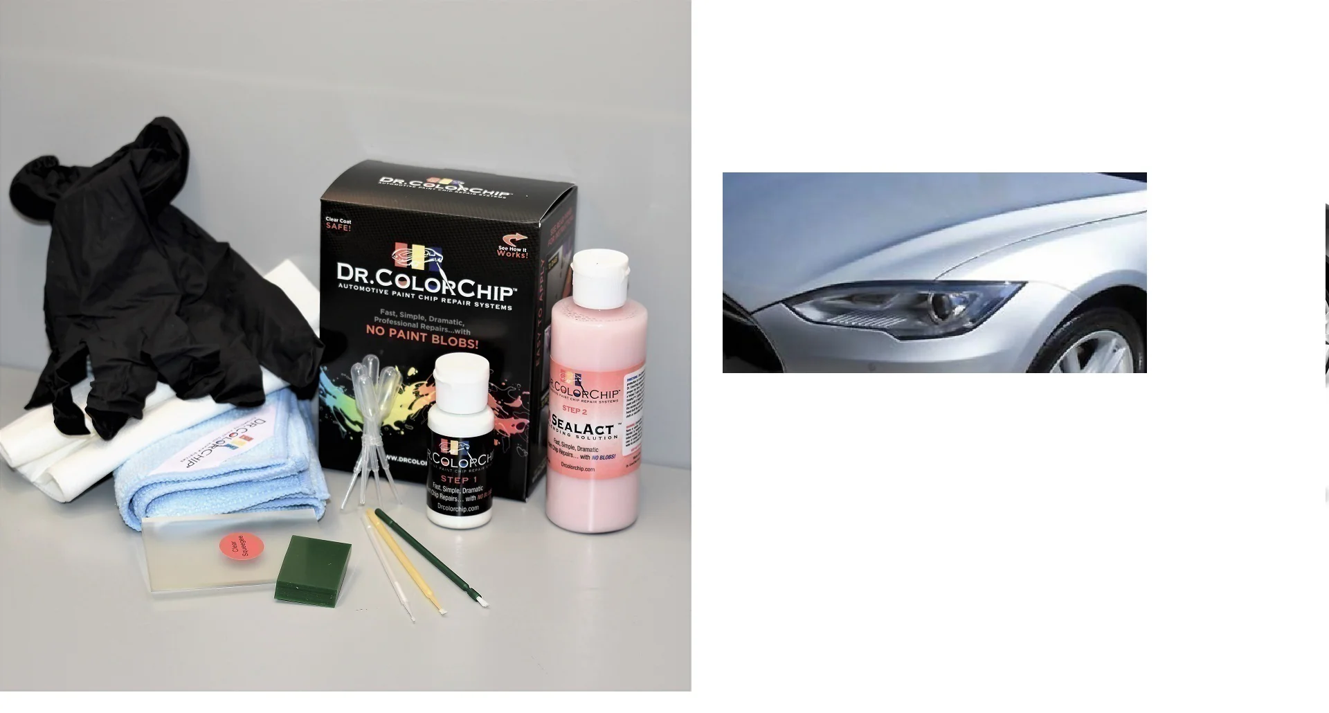 Tesla Model X Exterior Touch Up Paint Kit, Dr Color Chip, Squirt 'n Squeegee PLUS, 2016-2026 - Image 17